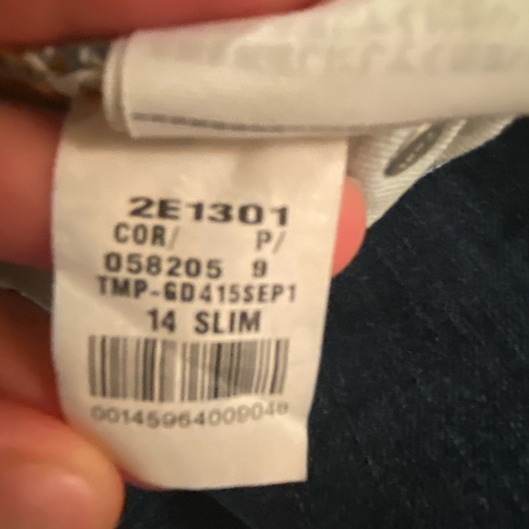 Abercrombie denim jeans 14 slim - Picture 4 of 4